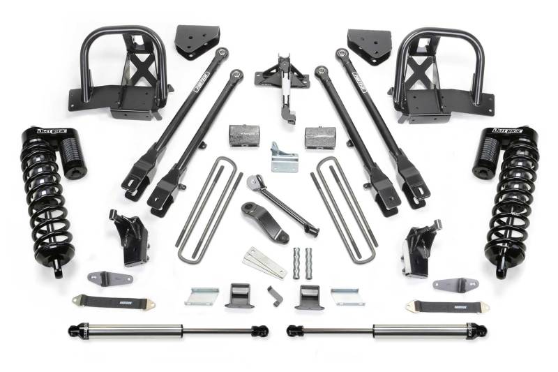 Fabtech 08-10 Ford F450/550 4WD 6in 4Link Sys w/Dlss 4.0 C/O& Rr Dlss - K2055DL