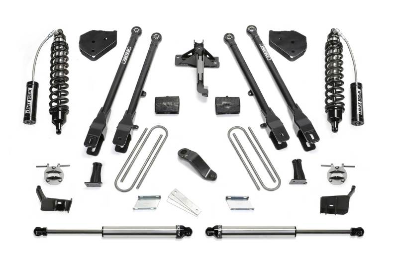 Fabtech 17-21 Ford F250/F350 4WD Diesel 6in 4Link Sys w/2.5 & 2.25 - K2244DL