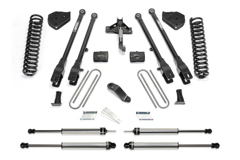 Fabtech 18 Ford F450/F550 4WD Diesel 6in 4Link Sys w/Coils & Dl Shks - K2306DL