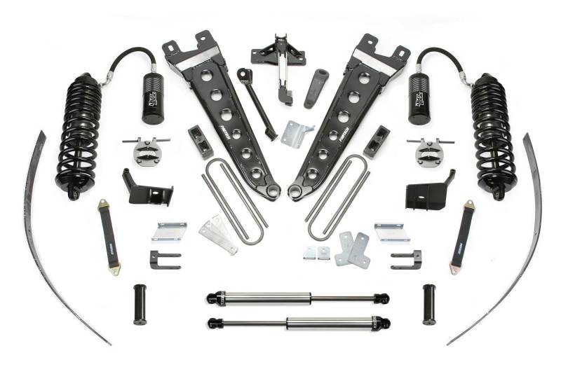 Fabtech 11-16 Ford F250 4WD w/o Factory Overload 8in Rad Arm Sys w/4.0 R/R & 2.25 - K2273DL