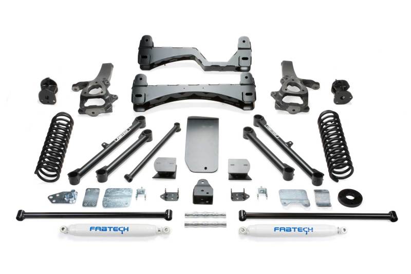 Fabtech 09-11 Dodge 1500 4WD 6in Basic Sys w/Perf Shks - K3053