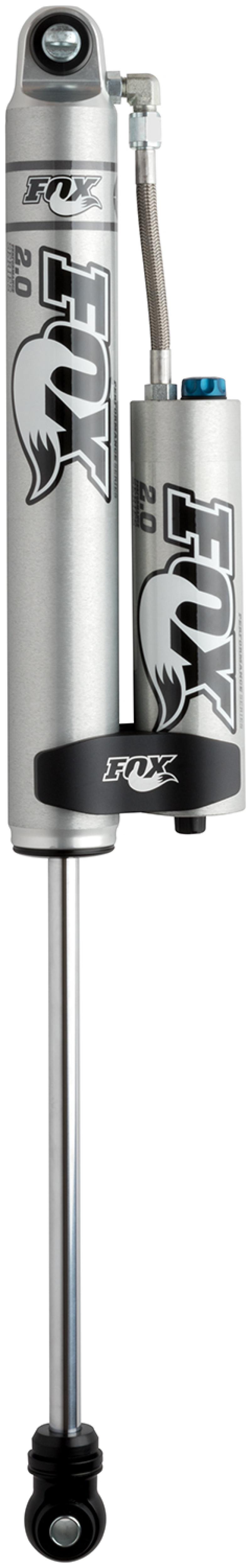 Fox 07+ Jeep JK 2.0 Factory Series 10.1in. Smooth Body R/R Rear Shock w/CD Adjuster / 2.5-4in. Lift - 985-26-036