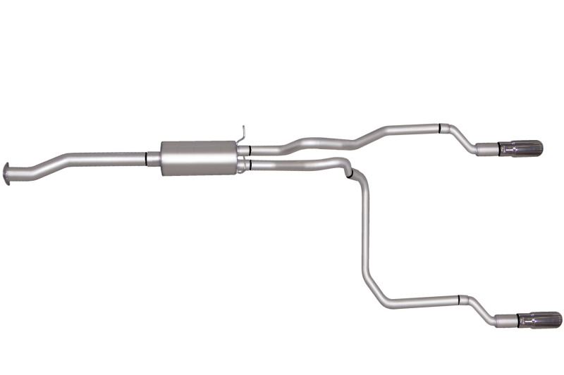 Gibson 96-97 Chevrolet S10 LS 2.2L 1.75in Cat-Back Dual Split Exhaust - Aluminized - 5533