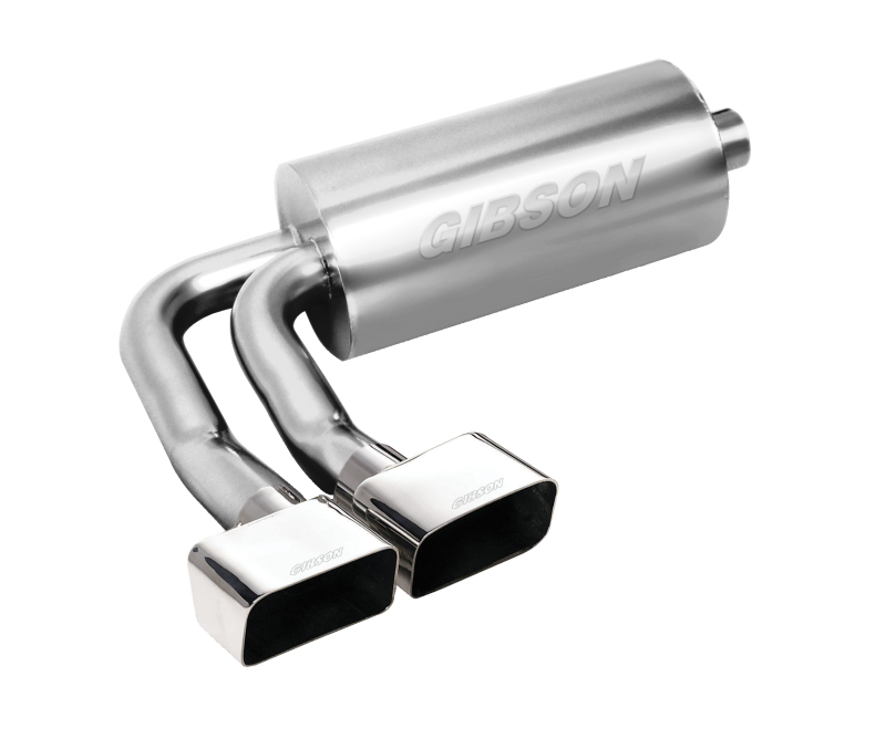 Gibson 98-00 Ford F-150 Base 5.4L 2.5in Cat-Back Super Truck Exhaust - Stainless - 69516
