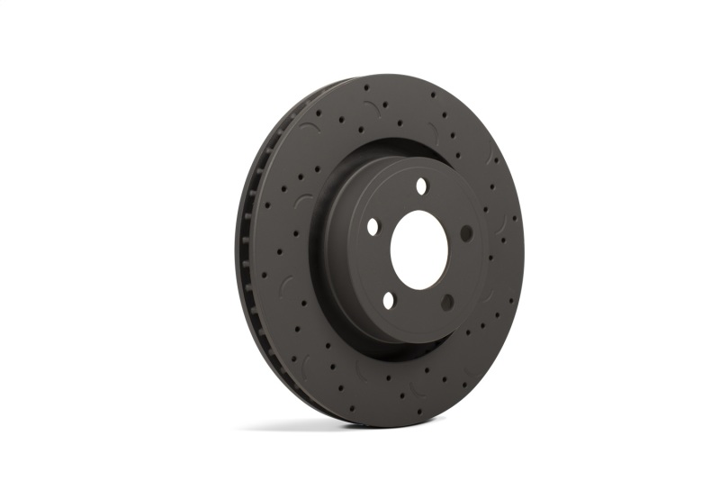 Hawk Talon 2010 Lexus RX350 Drilled and Slotted Rear Brake Rotor Set - HTC5040