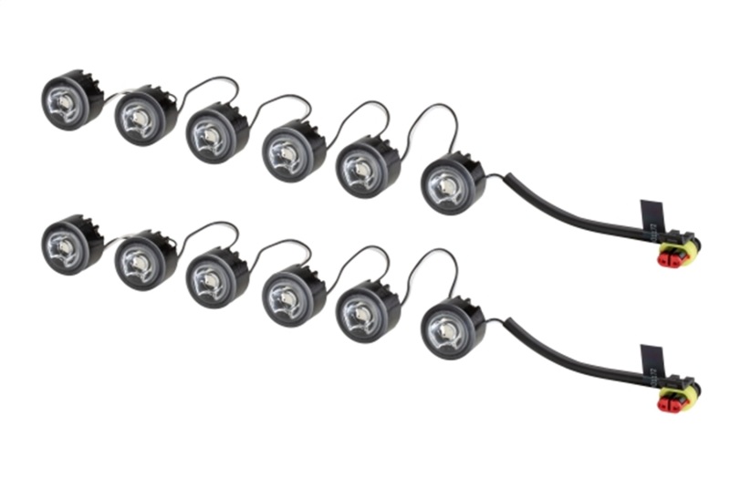 Hella LEDayFLex Daytime Running Lights (6 Lamp Kit) - 010458731