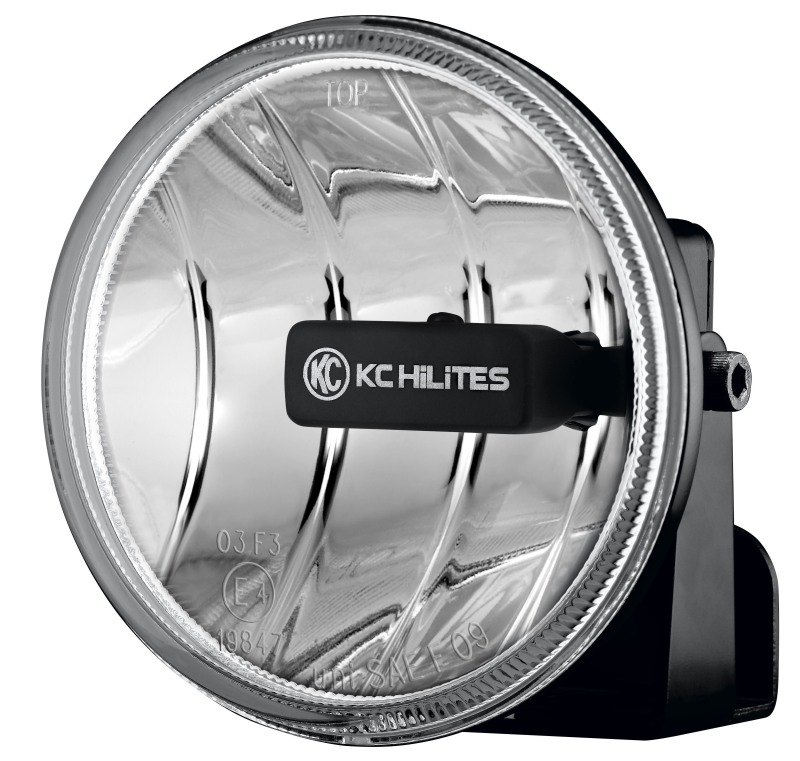 KC HiLiTES 4in. Gravity G4 LED Light 10w SAE/ECE Clear Fog Beam (Single) - 1493