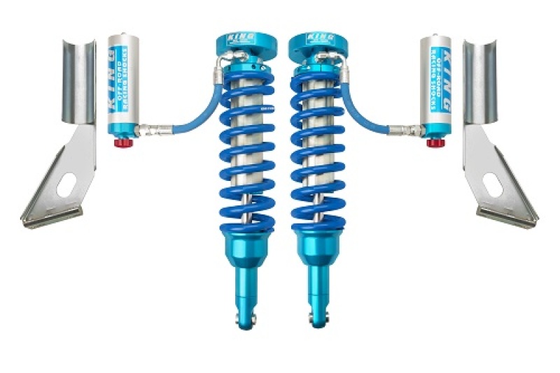 King Shocks 2010+ Toyota FJ Front 2.5 Dia Coilover Remote Reservoir Shock w/Adjuster (Pair) - 25001-133A-EXT