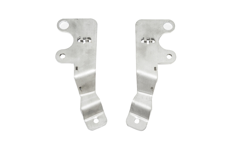 LP Aventure 13-17 Subaru Crosstrek Hood Light Brackets - Bare (Pair) - FLP-CTA-15-HBL-KIT