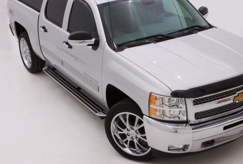 Lund 07-17 Chevy Silverado 1500 Ext. Cab (80in) Crossroads 80in. Running Board Kit - Chrome - 22908068