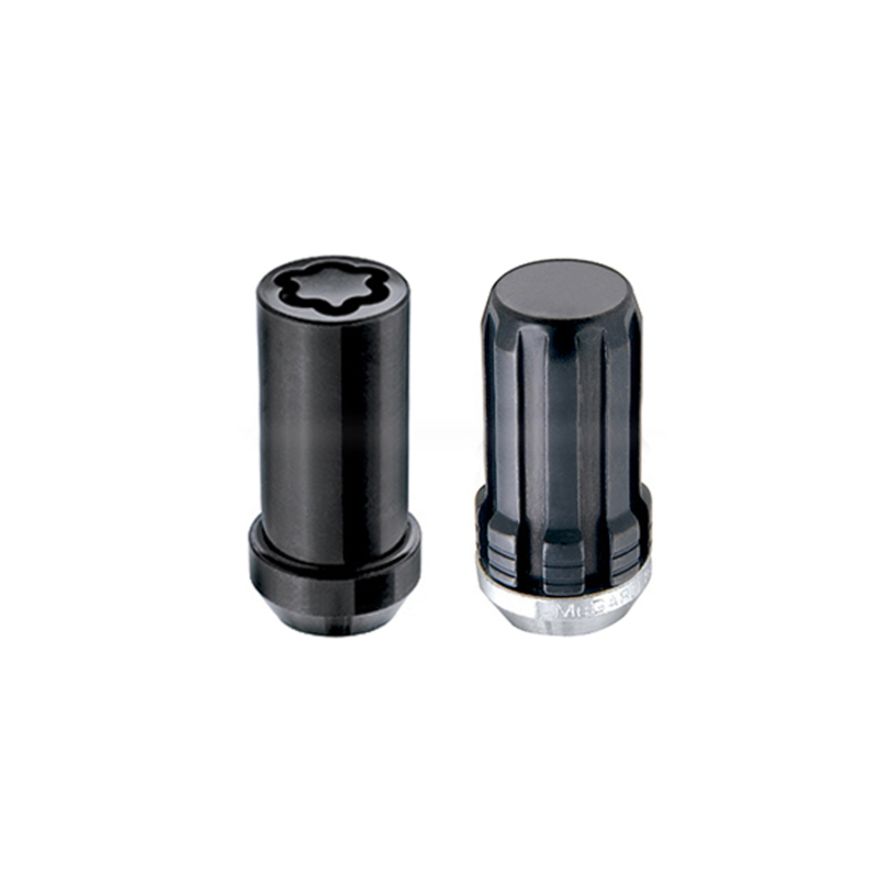 McGard SplineDrive Tuner 6 Lug Install Kit w/Locks & Tool (Cone) M14X1.5 / 1in. Hex - Blk - 65610BK