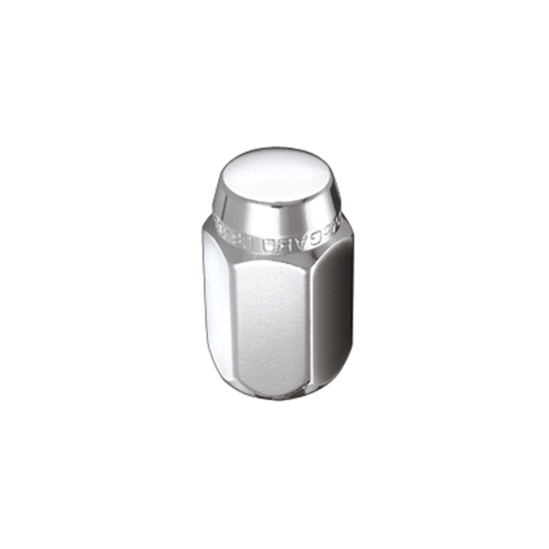McGard Hex Lug Nut (Cone Seat) 1/2-20 / 13/16 Hex / 1.5in. Length (Box of 100) - Chrome - 69400