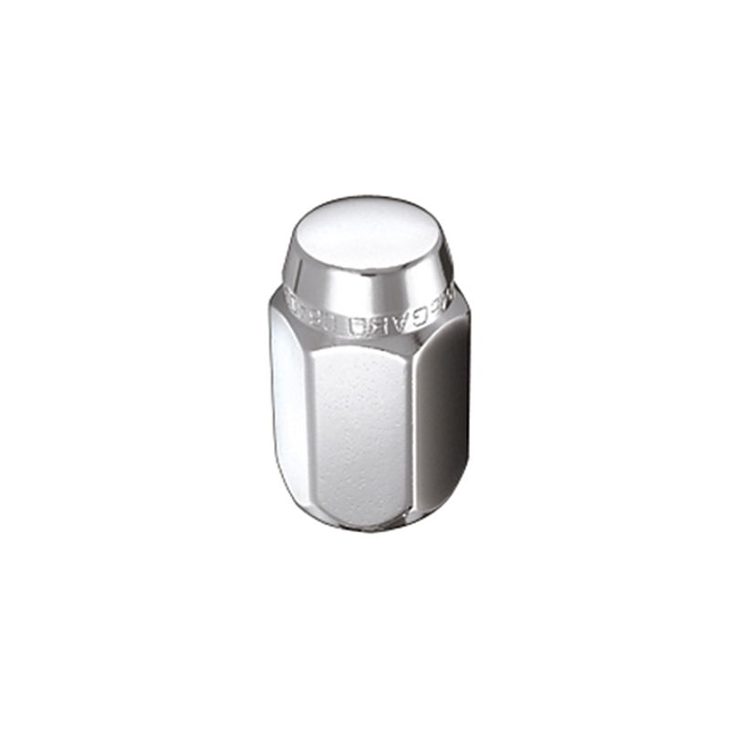 McGard Hex Lug Nut (Cone Seat) M12X1.5 / 13/16 Hex / 1.5in. Length (Box of 100) - Chrome - 69402
