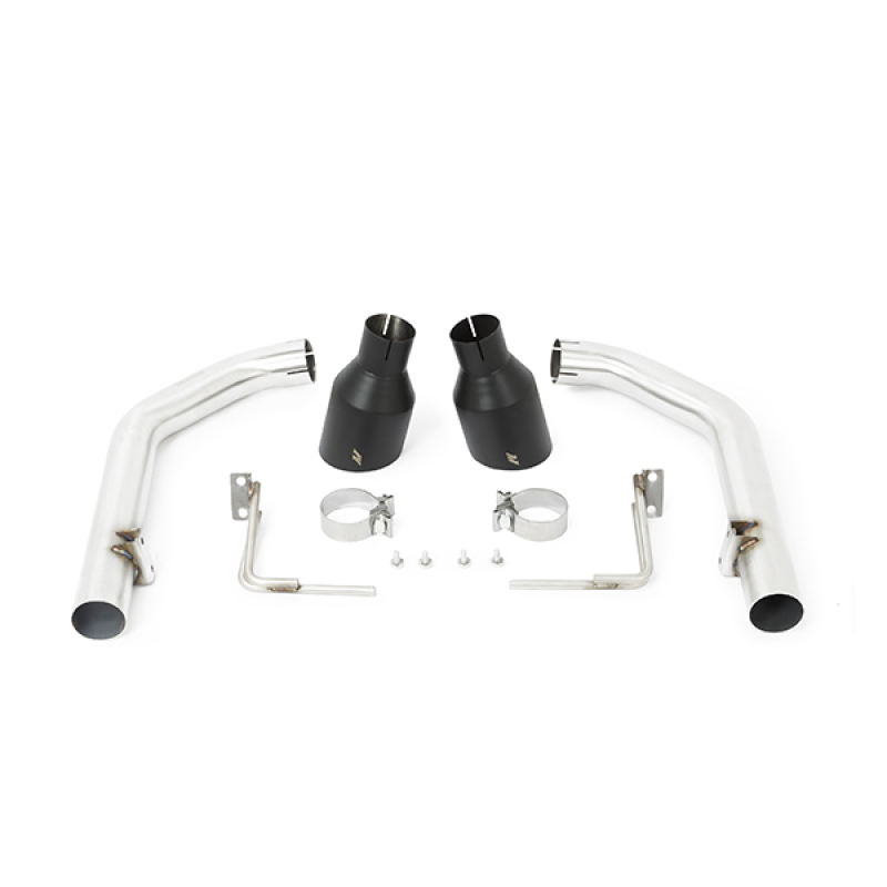 Mishimoto 2015+ Ford Mustang Axleback Exhaust Race w/ Black Tips - MMEXH-MUS8-15ARBK