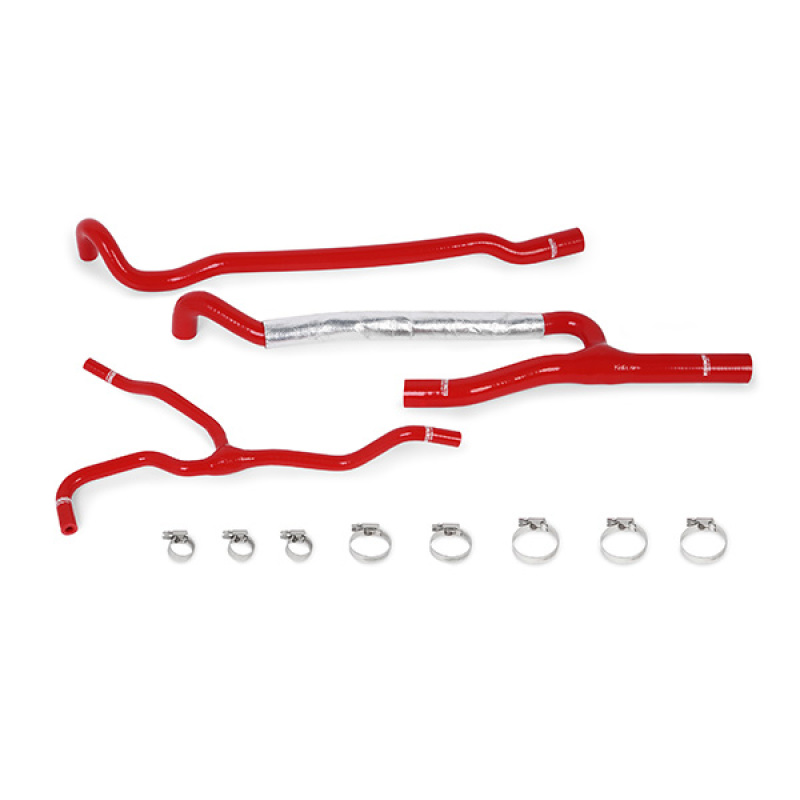 Mishimoto 16+ Chevrolet Camaro SS Red Silicone Ancillary Hoses - MMHOSE-CAM8-16ANCRD