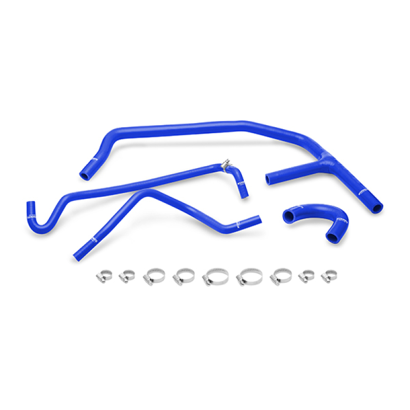 Mishimoto 15+ Ford Mustang EcoBoost Blue Silicone Ancillary Hose Kit - MMHOSE-MUS4-15ANCBL
