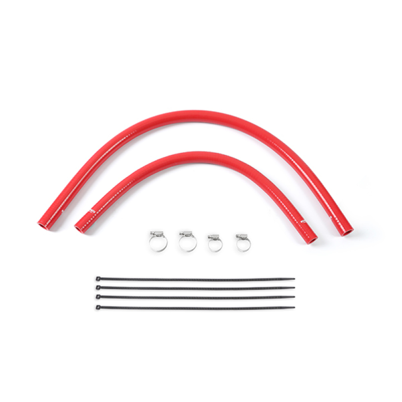 Mishimoto 91-01 Jeep Cherokee XJ 4.0L Silicone Heater Hose Kit - Red - MMHOSE-XJ6-92HHRD