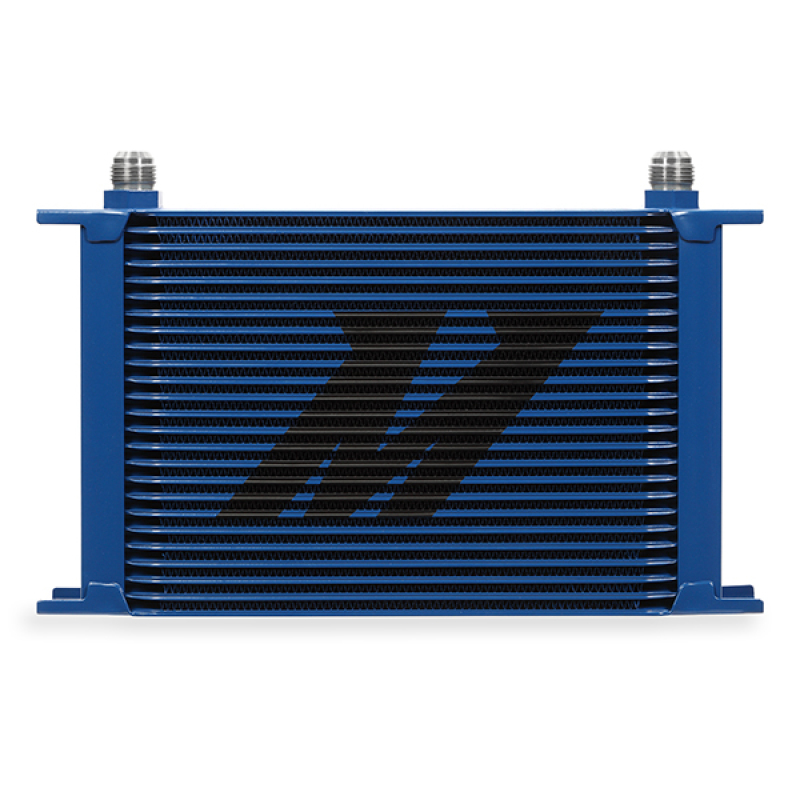 Mishimoto Universal 25 Row Oil Cooler - Blue - MMOC-25BL
