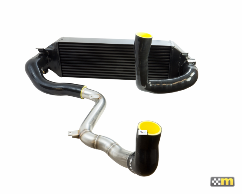mountune 16-18 Ford Focus RS Intercooler Upgrade w/Black Charge Pipes - 2536-ICK-BLK
