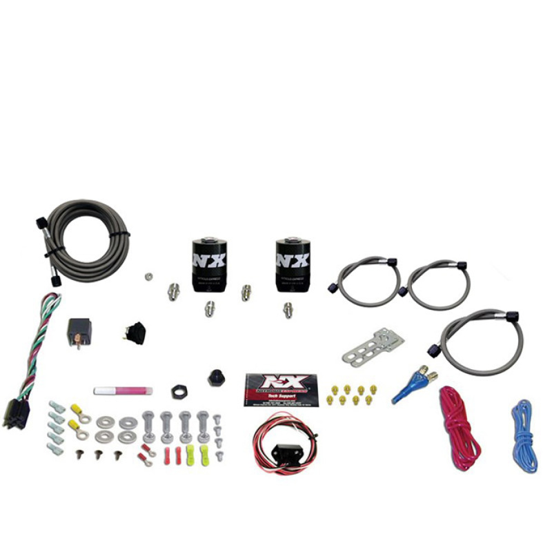 Nitrous Express Universal Fly By Wire Single Nozzle Nitrous Kit w/o Bottle (Incl TPS Switch) - 20919-00