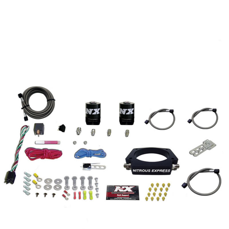 Nitrous Express GM LS 90mm Nitrous Plate Kit (50-400HP) w/o Bottle - 20934-00