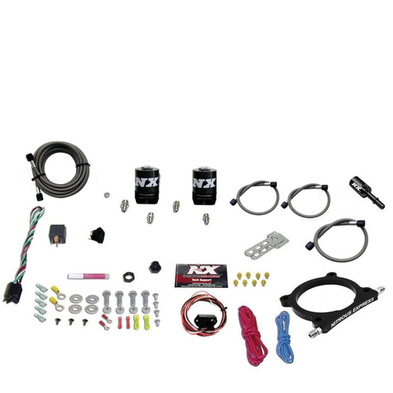 Nitrous Express 11-15 Ford Mustang GT 5.0L High Output Nitrous Plate Kit (50-250HP) w/o Bottle - 20951-00