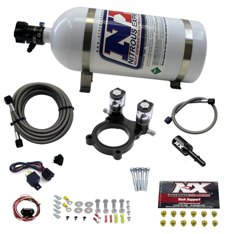 Nitrous Express Nitrous Plate Kit for Can Am Maverick w/5.0lb Bottle - 67200-5.0P