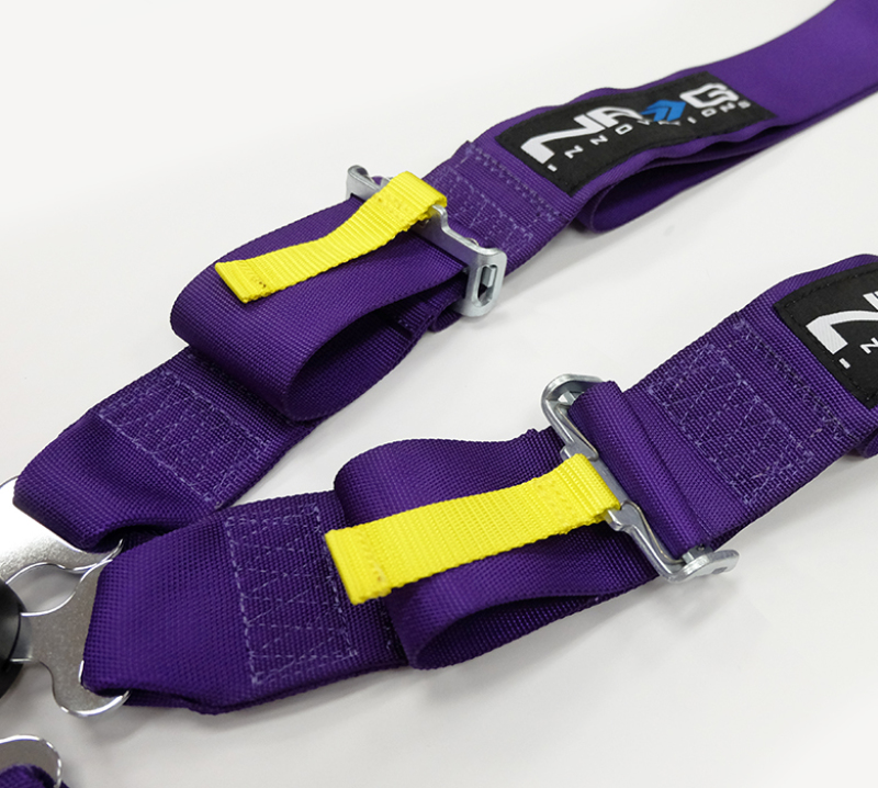 NRG SFI 16.1 5PT 3in. Seat Belt Harness / Cam Lock - Purple - SBH-RS5PCPP