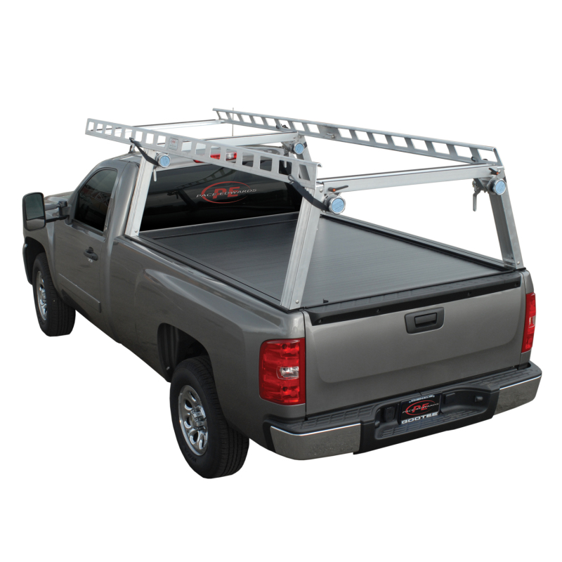 Pace Edwards 03-16 Dodge Ram 25/3500 Ext Cab LB / 97-16 Ford F-Series SD Ext Cab LB Contractor Rack - CR6008