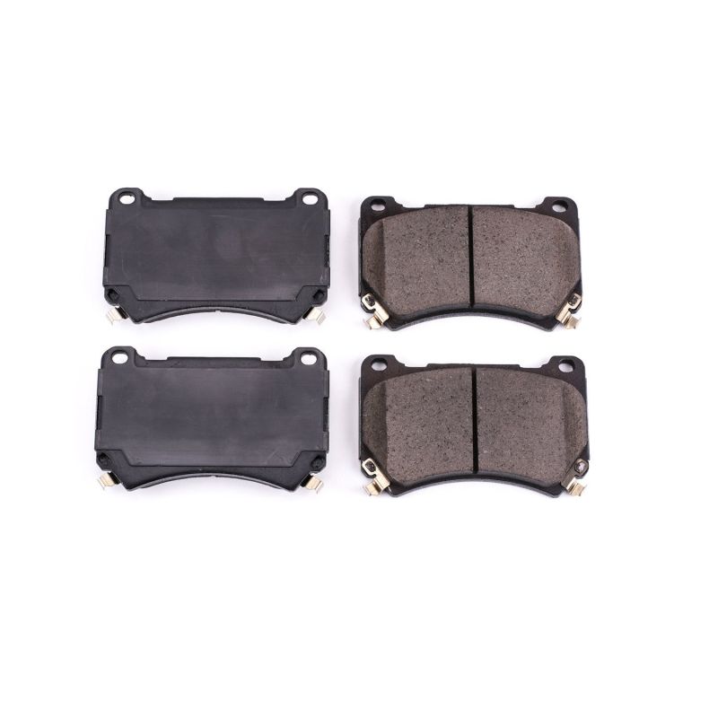 Power Stop 2011 Hyundai Equus Front Z16 Evolution Ceramic Brake Pads - 16-1396