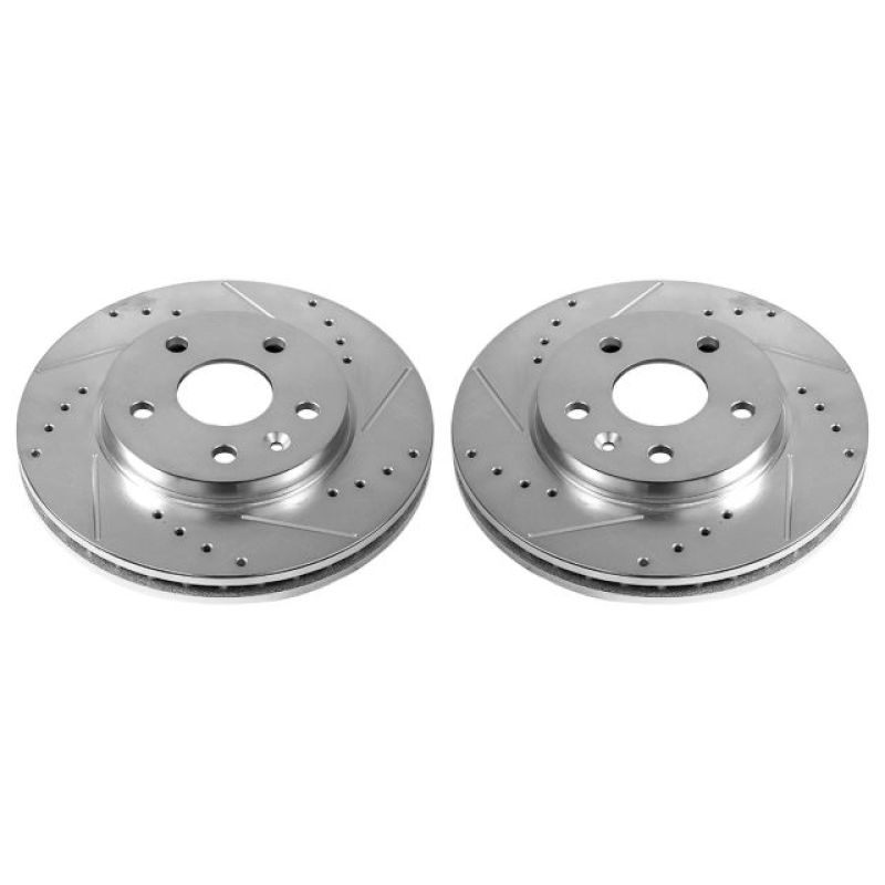 Power Stop 11-16 Buick LaCrosse Front Evolution Drilled & Slotted Rotors - Pair - AR82134XPR