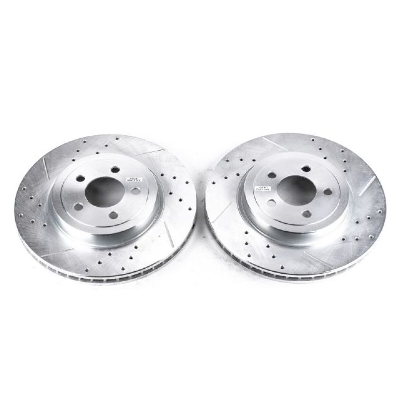 Power Stop 05-19 Chrysler 300 Front Evolution Drilled & Slotted Rotors - Pair - AR8359XPR