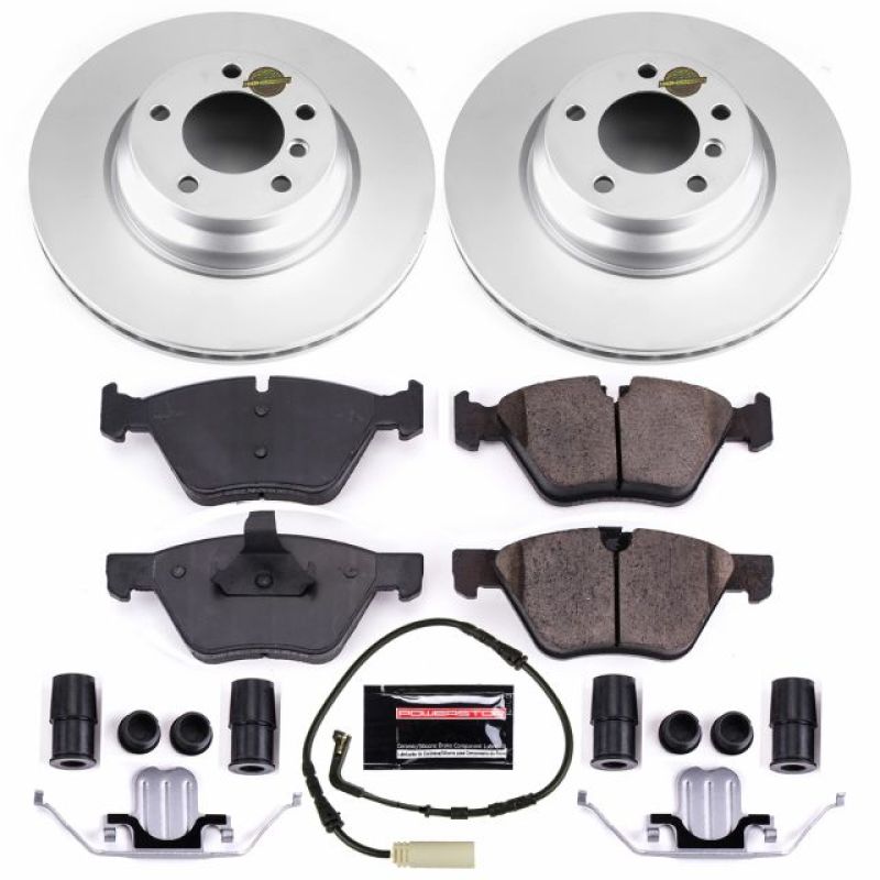 Power Stop 2006 BMW 330i Front Z23 Evolution Sport Coated Brake Kit - CRK3077