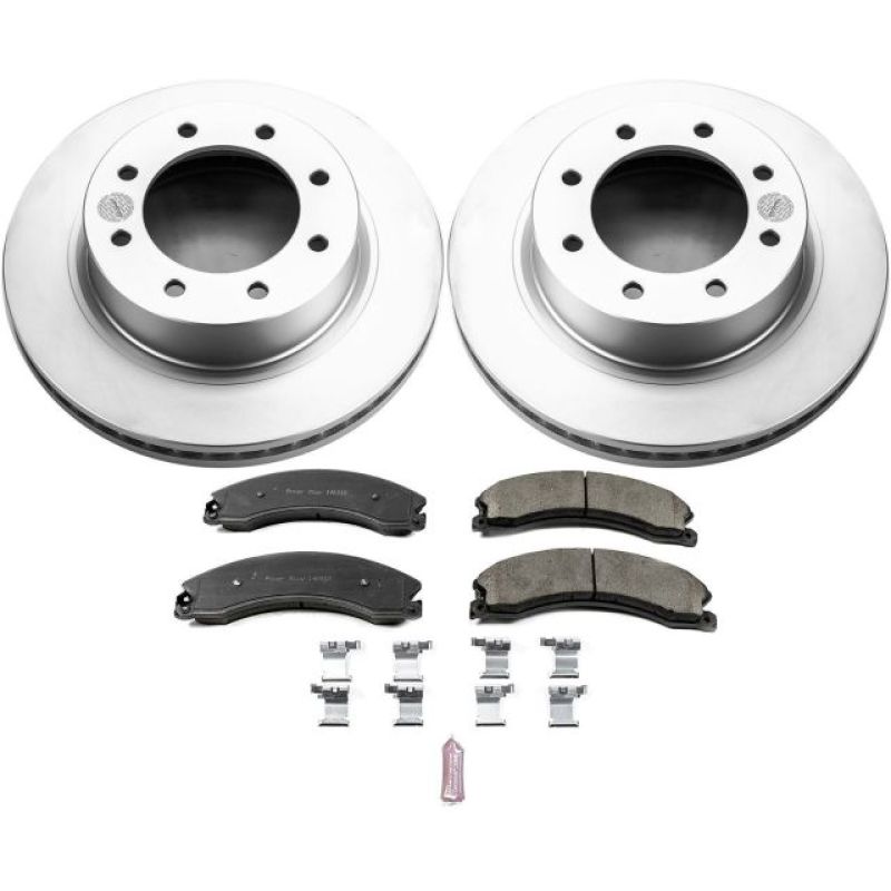 Power Stop 12-21 Nissan NV3500 Front Z17 Coated Brake Kit - CRK6518