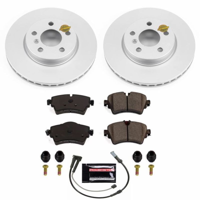 Power Stop 16-18 Mini Cooper Clubman Front Z23 Evolution Sport Coated Brake Kit - CRK7979