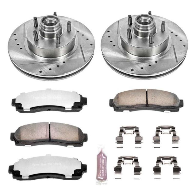 Power Stop 03-09 Ford Ranger Front Z36 Truck & Tow Brake Kit - K1857-36