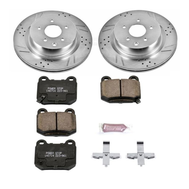 Power Stop 03-04 Infiniti G35 Rear Z23 Evolution Sport Brake Kit - K5303