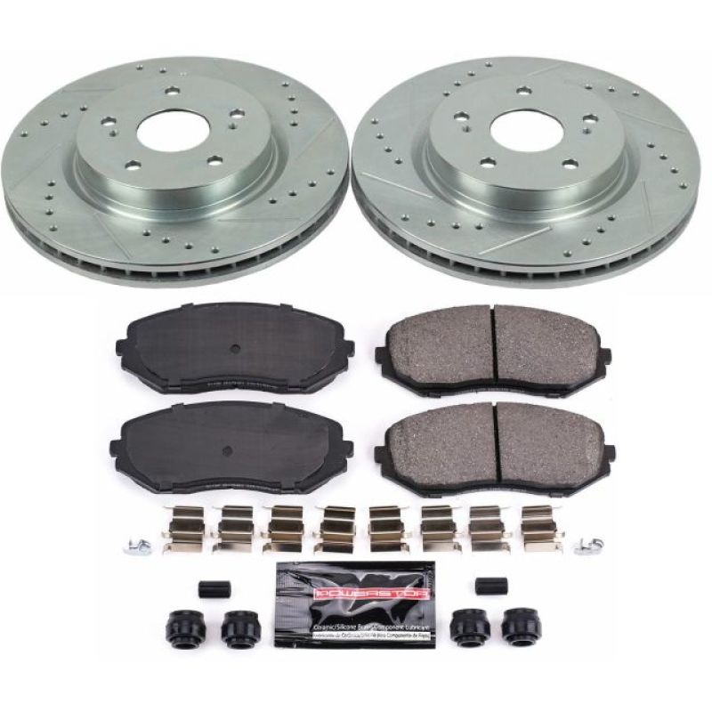 Power Stop 06-13 Suzuki Grand Vitara Front Z23 Evolution Sport Brake Kit - K5886