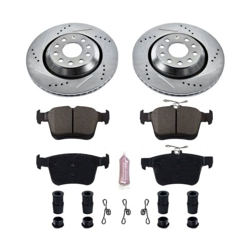 Power Stop 17-18 Audi RS3 Rear Z23 Evolution Sport Brake Kit - K7084 Power Stop 17-18 Audi RS3 Rear Z23 Evolution Sport Brake Kit - K7084