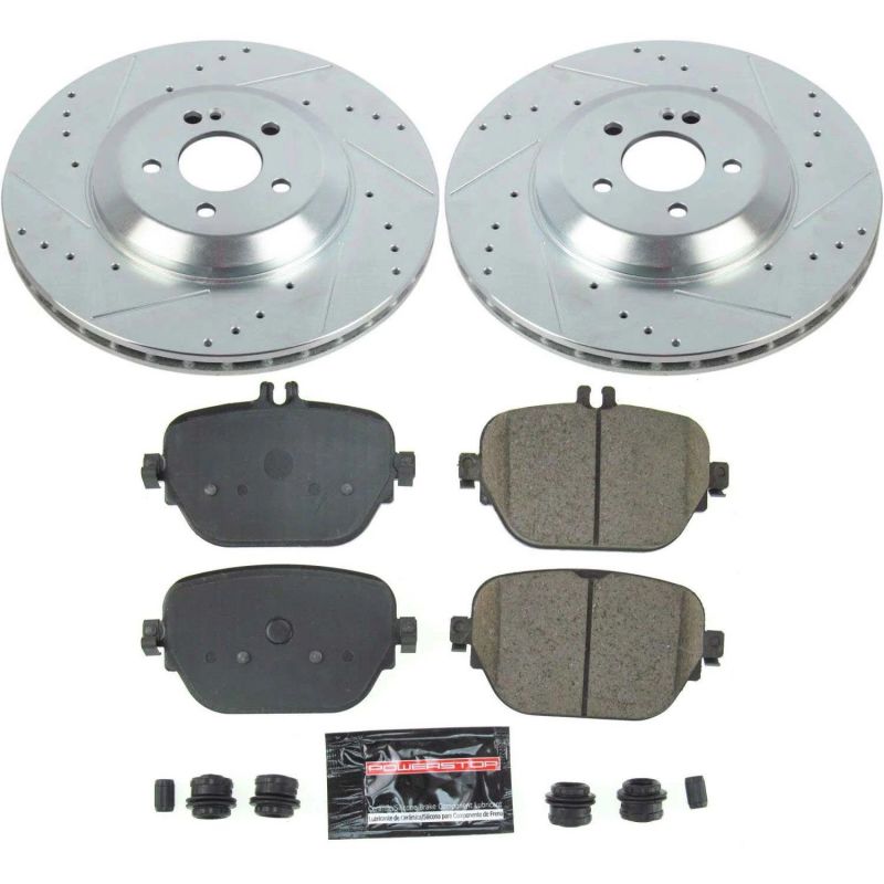 Power Stop 17-18 Mercedes-Benz E43 AMG Rear Z23 Evolution Sport Brake Kit - K8153