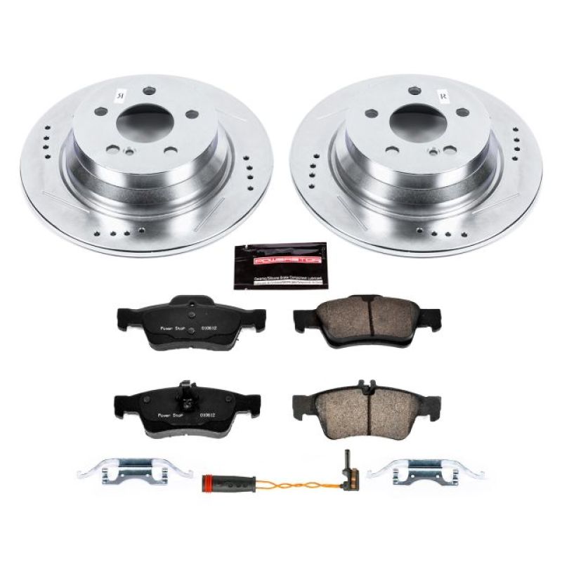 Power Stop 14-16 Mercedes-Benz E250 Rear Z23 Evolution Sport Brake Kit - K7745