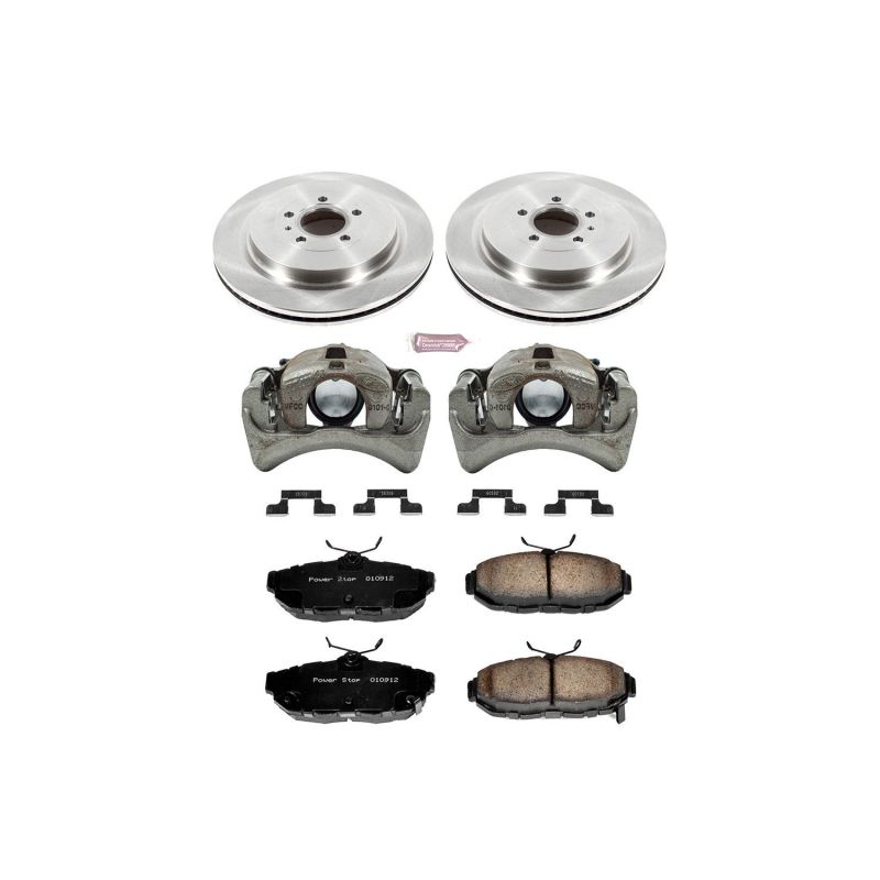 Power Stop 13-14 Ford Mustang Rear Autospecialty Brake Kit w/Calipers - KCOE6402