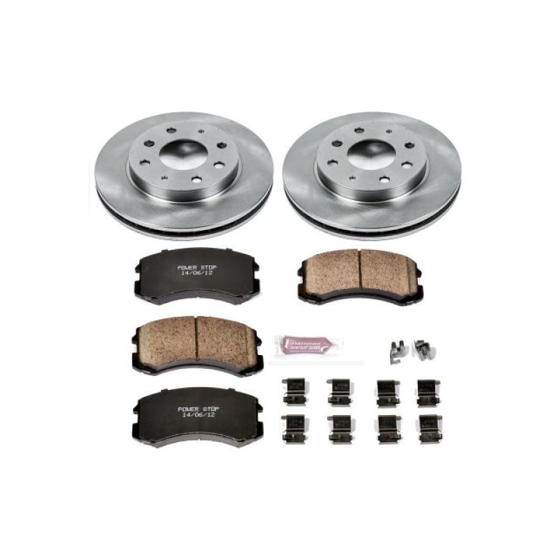 Power Stop 02-07 Mitsubishi Lancer Front Autospecialty Brake Kit - KOE1092