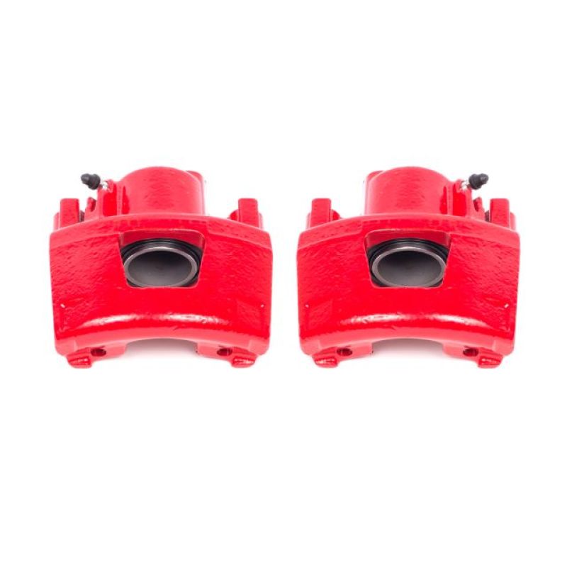 Power Stop 94-99 Buick LeSabre Front Red Calipers w/o Brackets - Pair - S4600