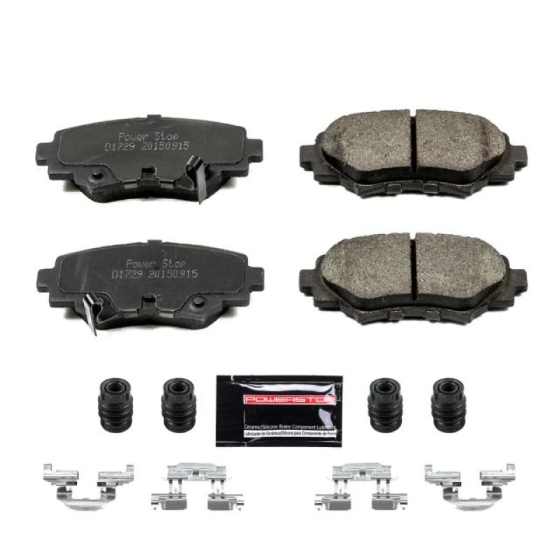 Power Stop 14-16 Mazda 3 Rear Z23 Evolution Sport Brake Pads w/Hardware - Z23-1729