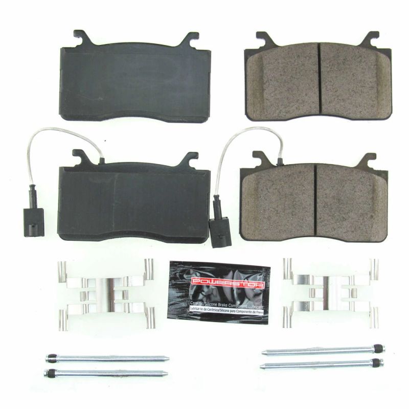 Power Stop 17-18 Alfa Romeo Giulia Front Z23 Evolution Sport Brake Pads w/Hardware - Z23-2052