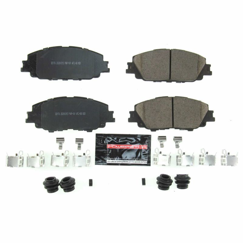 Power Stop 2019 Toyota Corolla Front Z23 Evolution Sport Brake Pads w/Hardware - Z23-2176