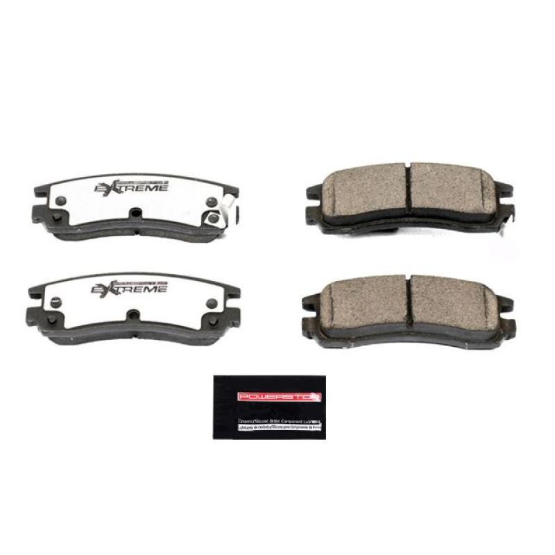 Power Stop 08-09 Buick Allure Rear Z26 Extreme Street Brake Pads w/Hardware - Z26-698