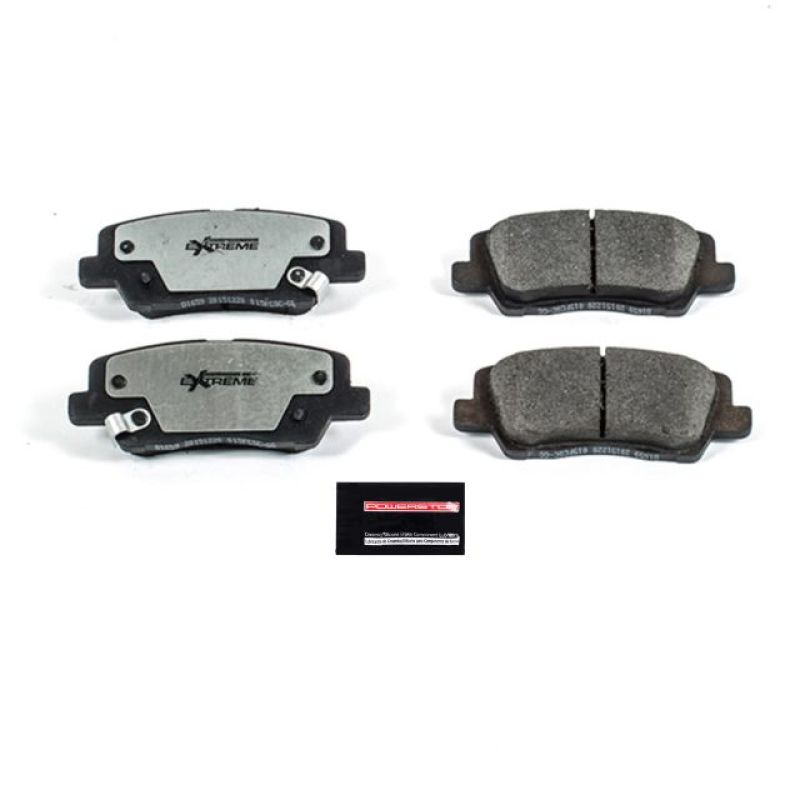 Power Stop 13-18 Cadillac ATS Rear Z26 Extreme Street Brake Pads w/Hardware - Z26-1659