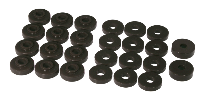 Prothane 67-73 Jeepster Commando Body Mount - Black - 1-108-BL